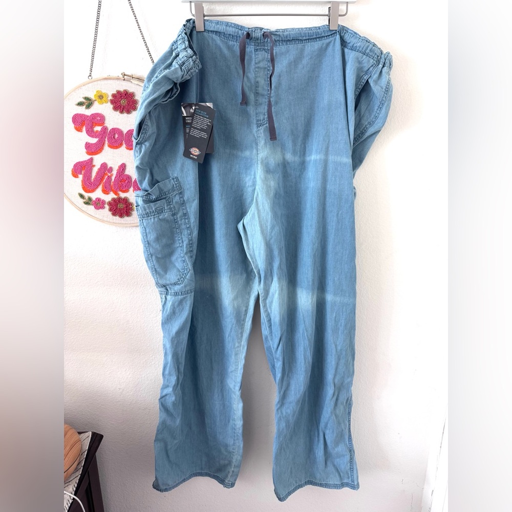 NWT Dickies New Blue Denim Uniform